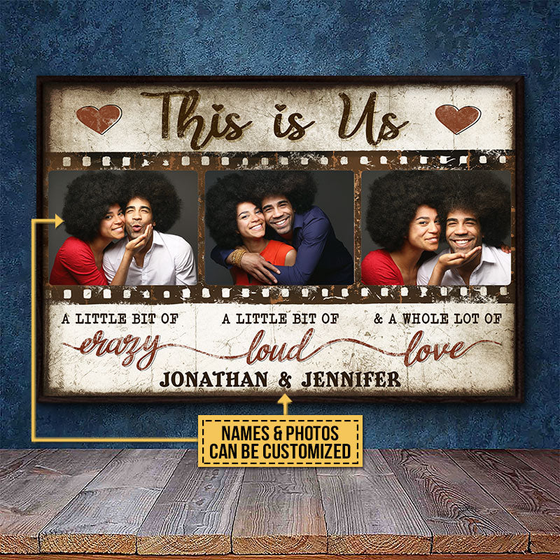 Custom Photo Couple This Is Us, Couple Gift, Wall Pictures, Wall Decor, Custom Poster - Image 3