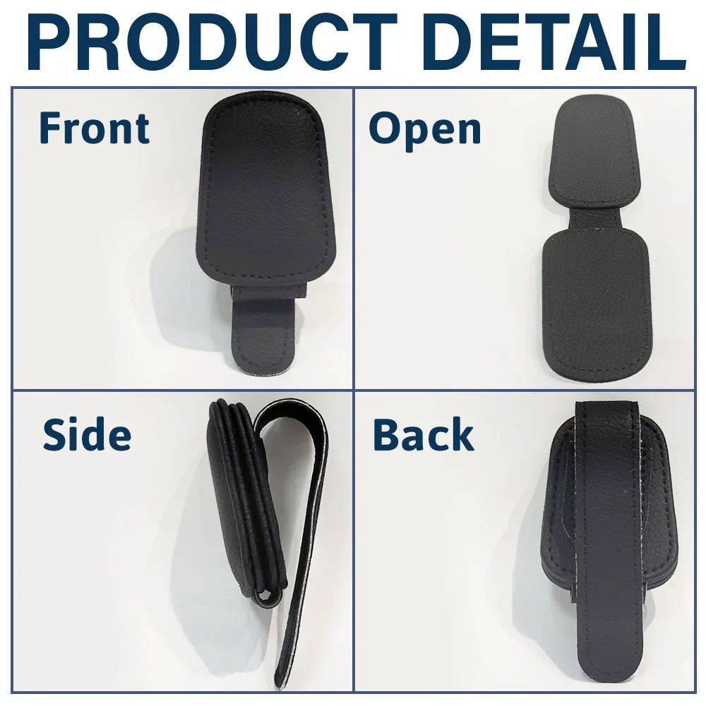 Custom Photo Dad-to-be Now You Can Carry Me Too Expecting Dad - Personalized Sunglasses Holder For Car Visor - Image 5
