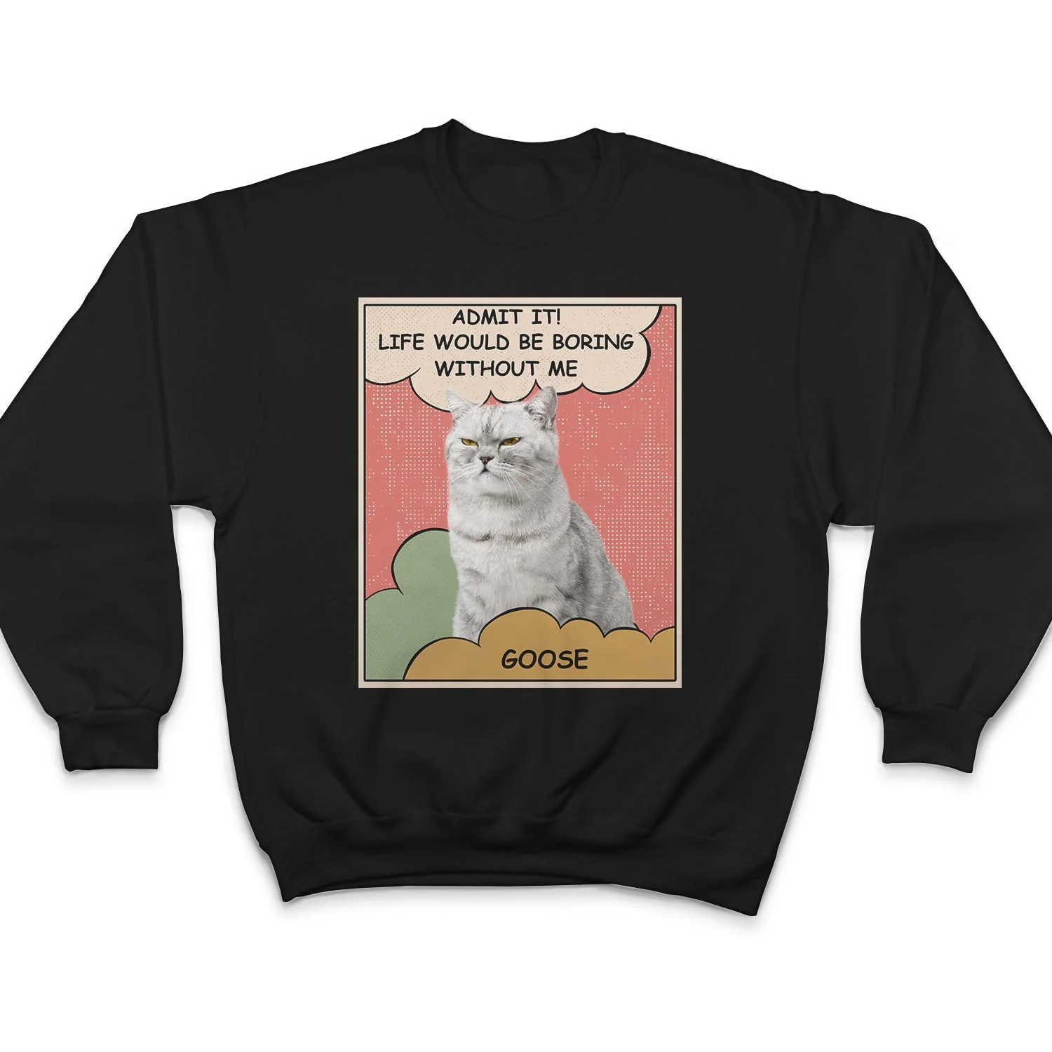 Custom Photo Dog Cat Boring Life Without Me - Gift For Pet Lovers - Personalized T Shirt - Image 6
