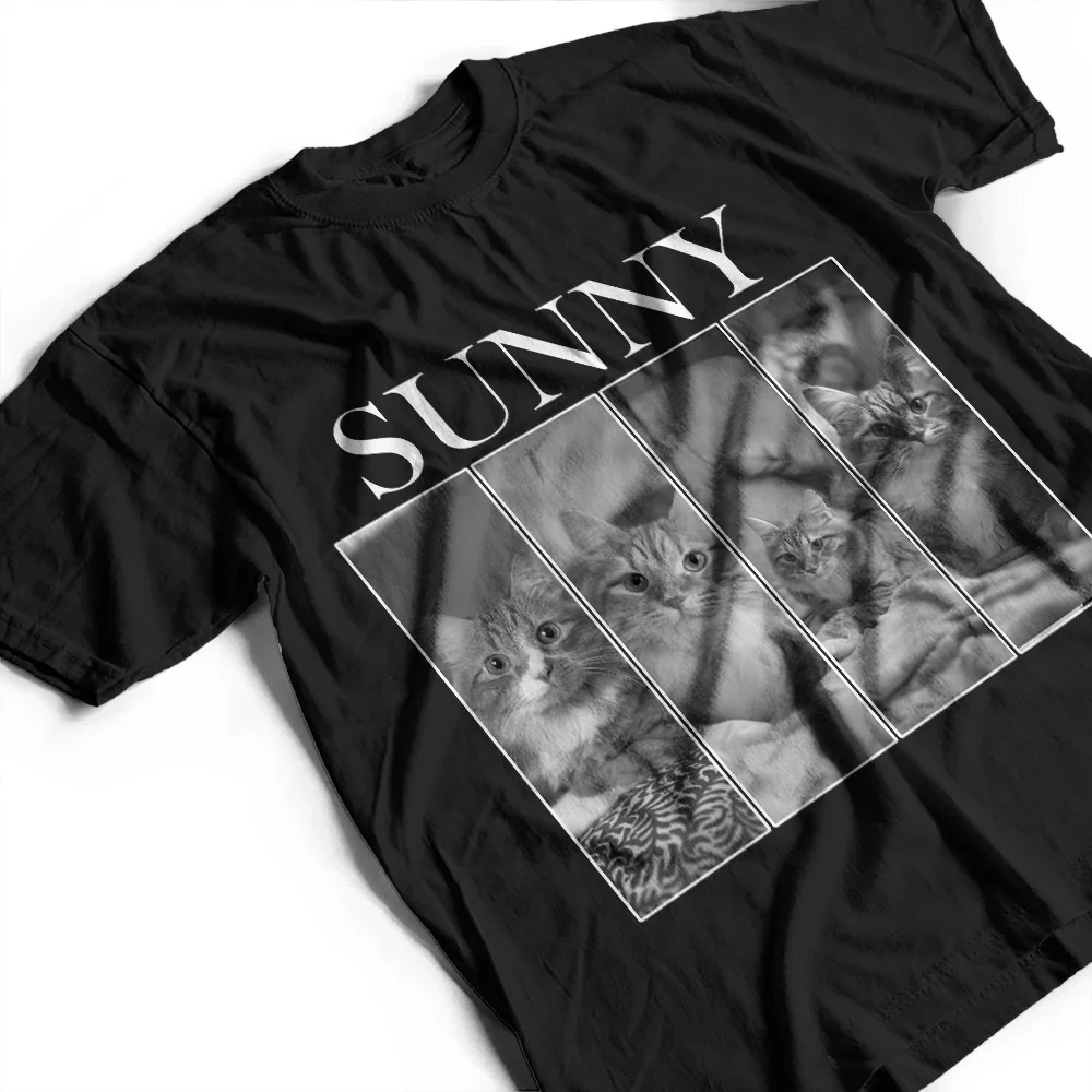 Custom Photo Dog Cat Pet Memorial - Personalized T Shirt - Image 2