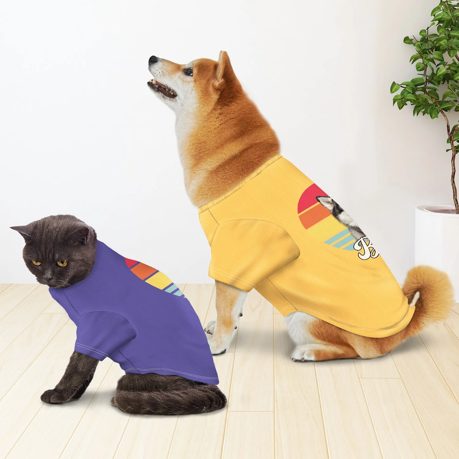 Custom Photo Dog Cat Retro - Gift For Pet Lovers - Personalized Pet Shirt - Image 5