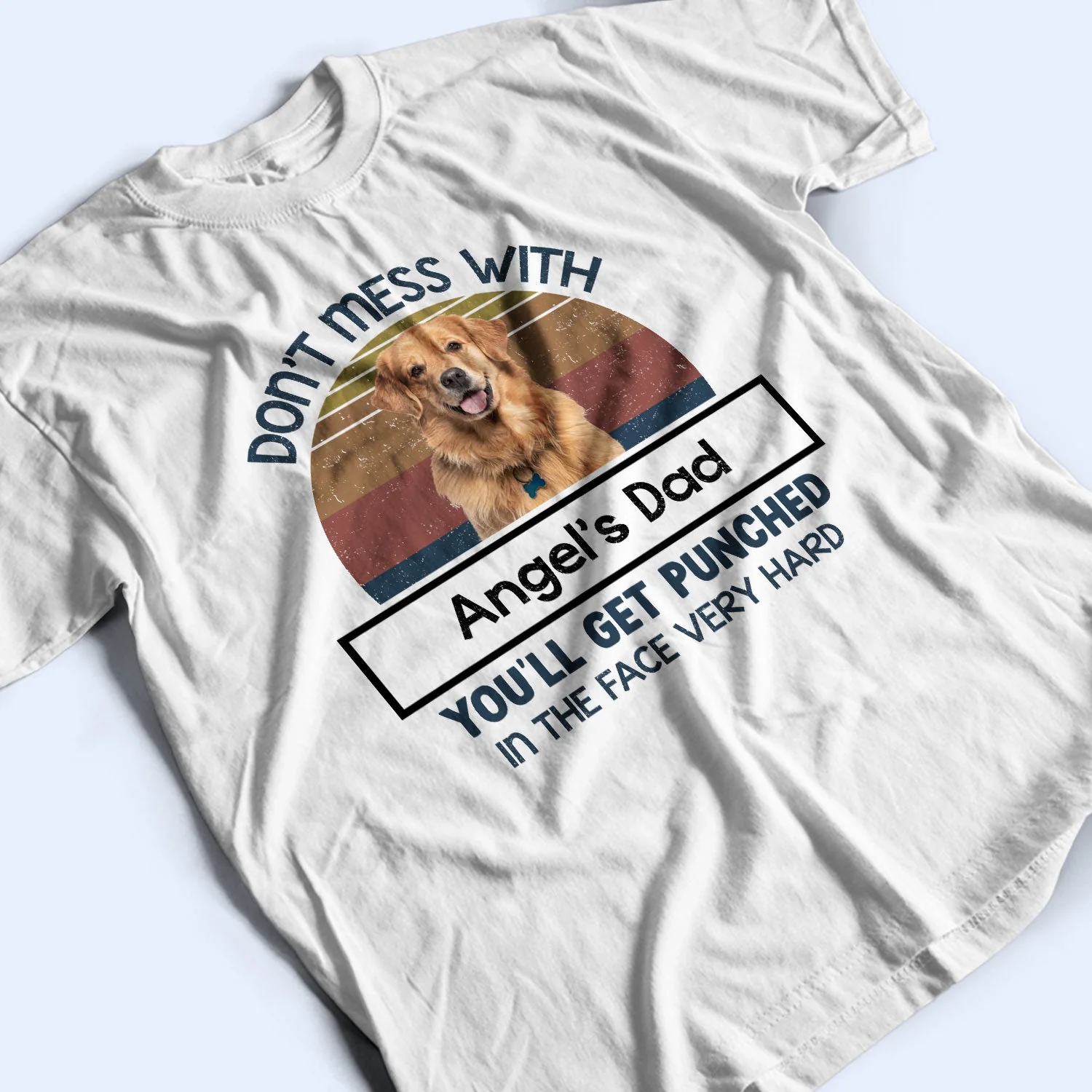 Custom Photo Don't Mess With Mom - Gift For Pet Lovers, Gift For Mom - Personalized T Shirt - Image 4