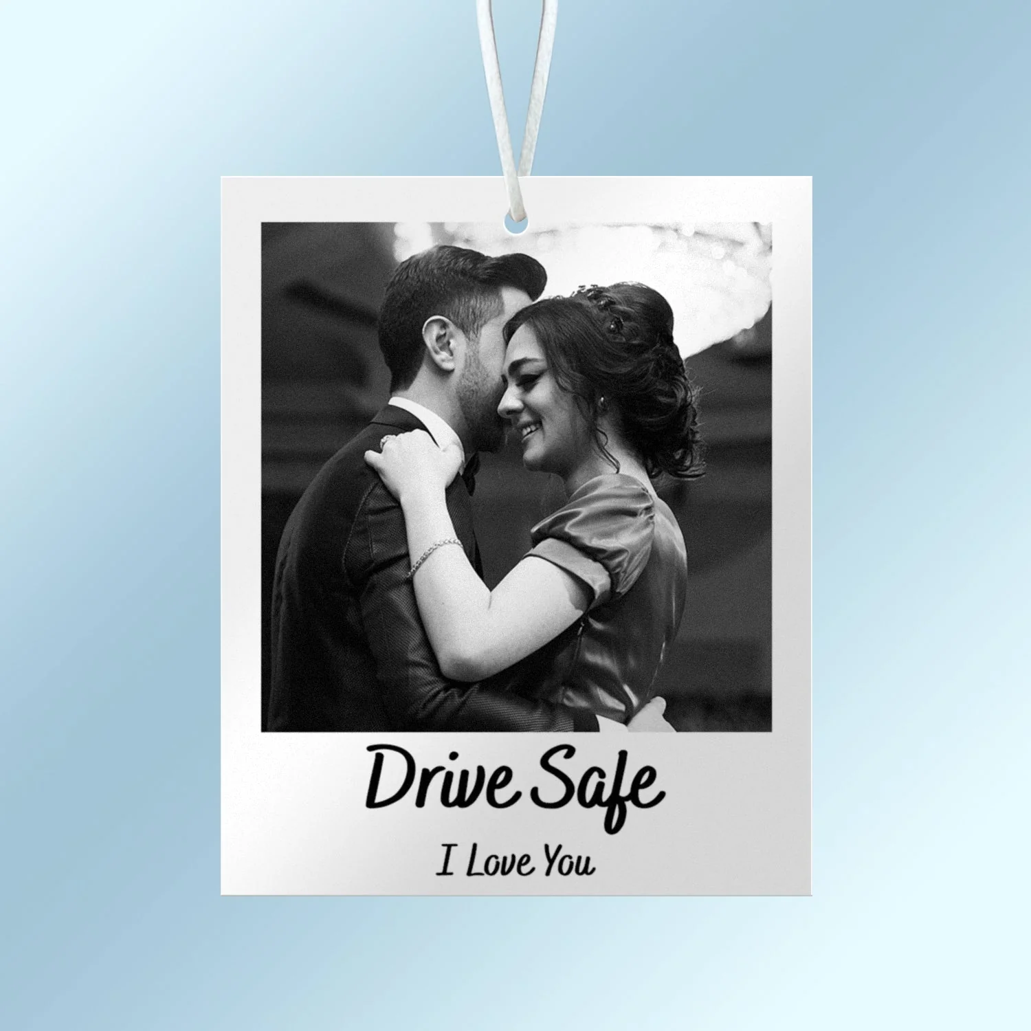 Custom Photo Drive Safe - Gift For Couples, Family, Gift For Mother, Father - Personalized Photo Air Freshener - Image 3