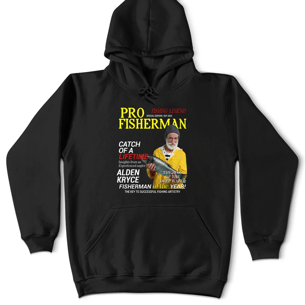 Custom Photo Fisherman Of The Year - Personalized T Shirt - Image 6