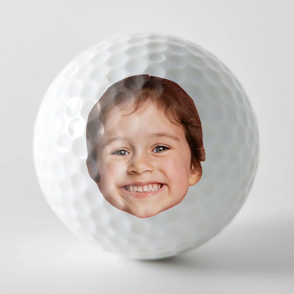 Custom Photo Fore The Most Tee-Rific Dad - Personalized Golf Ball - Image 4