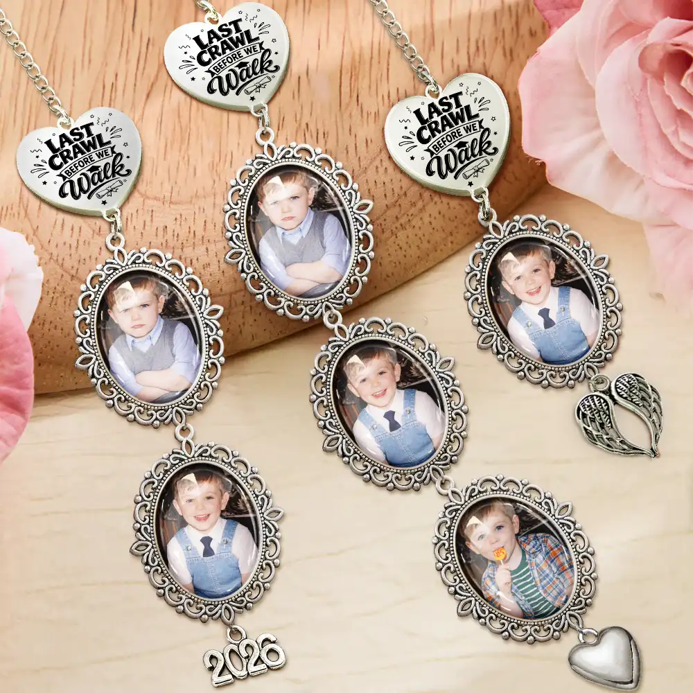Custom Photo Funny Childhood Look Who's Graduated - Personalized Graduation Tassel Charm - Image 2