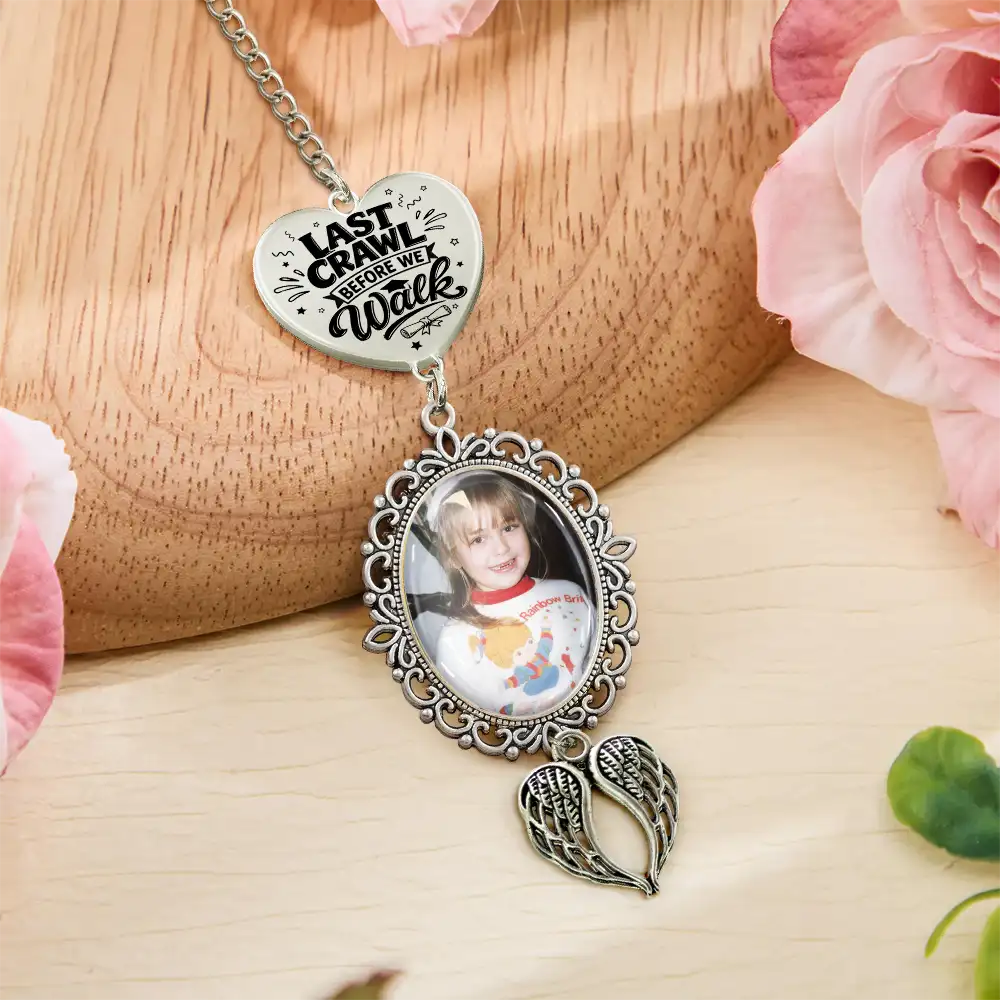 Custom Photo Funny Childhood Look Who's Graduated - Personalized Graduation Tassel Charm - Image 5