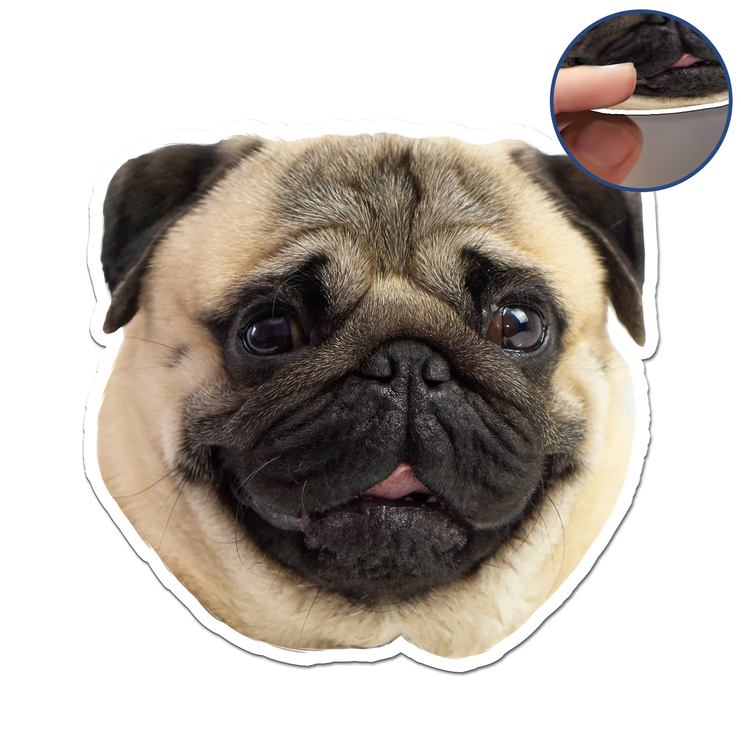 Custom Photo Funny Face Kids Pet - Gift For Parents, Grandparents, Pet Lovers - Personalized Magnet - Image 3
