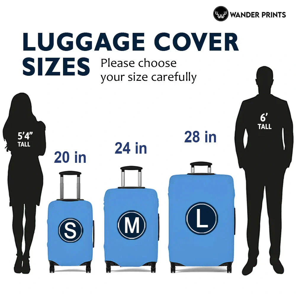 Custom Photo Funny Family Dog Cat Pet Face - Personalized Clear Luggage Cover - Image 7
