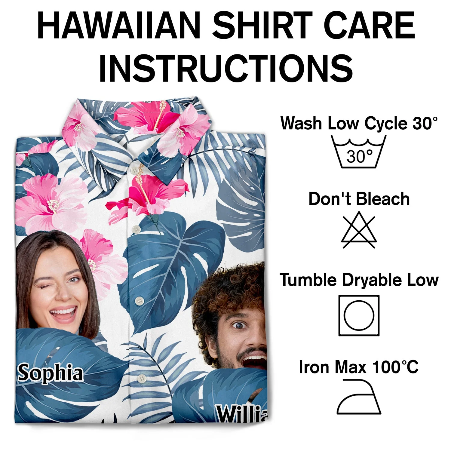 Custom Photo Funny Family Pet Face - Gift For Men, Best Friends, Siblings, Dog And Cat Lovers - Personalized Custom Hawaiian Shirt - Image 6
