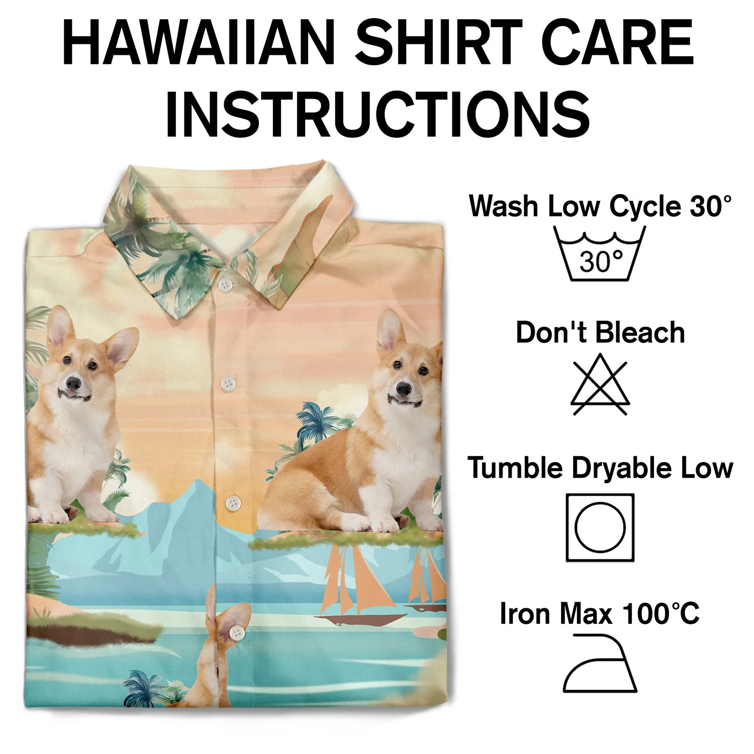 Custom Photo Funny Family Pet Face Tropical Island - Funny Gift For Pet Lovers, Dog Mom, Cat Mom, Dog Dad, Cat Dad - Personalized Hawaiian Shirt - Image 5