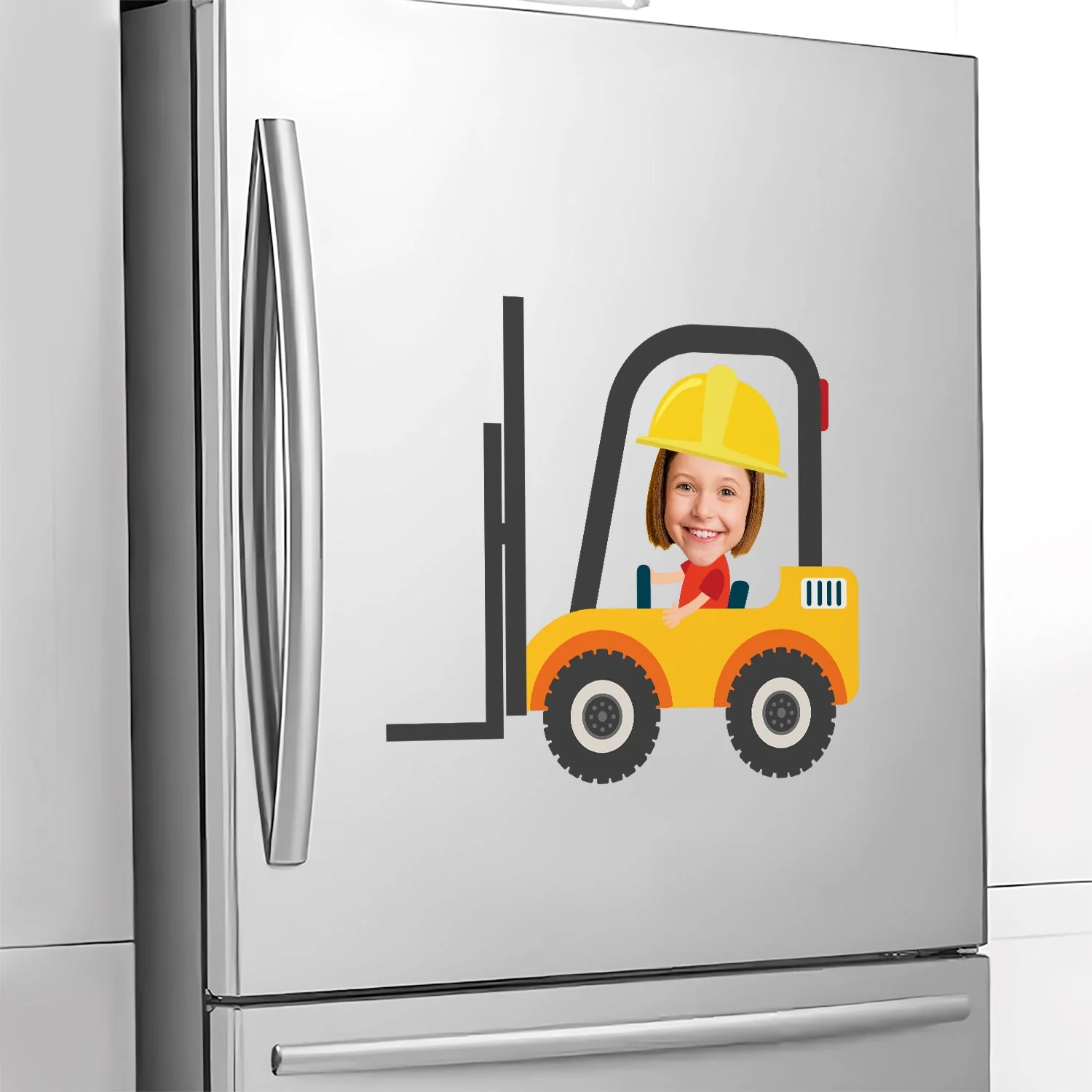 Custom Photo Funny Kid Vehicle - Gift For Children, Grandkids, Parents, Grandparents - Personalized Decor Decal - Image 7