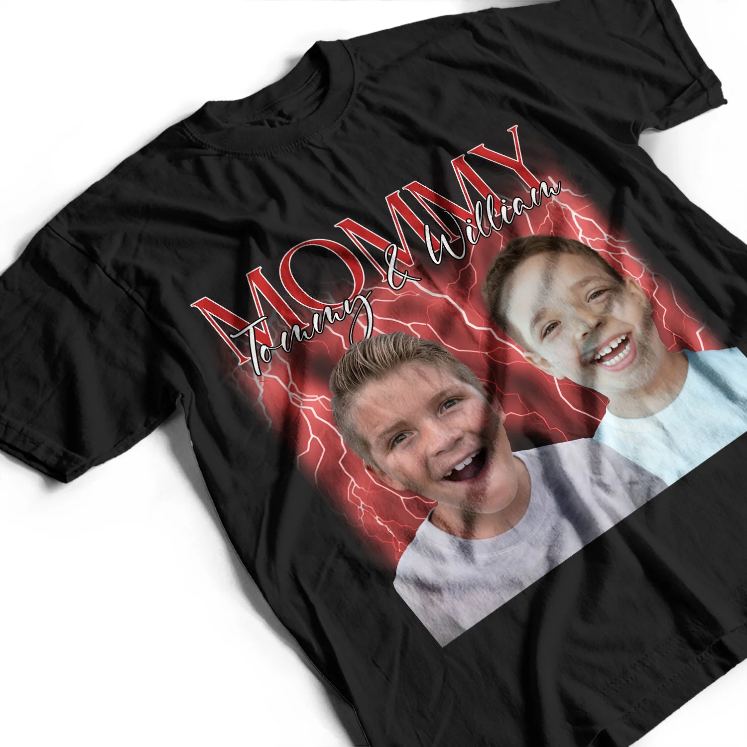 Custom Photo Funny Mommy Nana Papa My Grandkids - Gift For Mothers, Fathers, Grandma, Grandpa, Kids - Personalized T Shirt - Image 4
