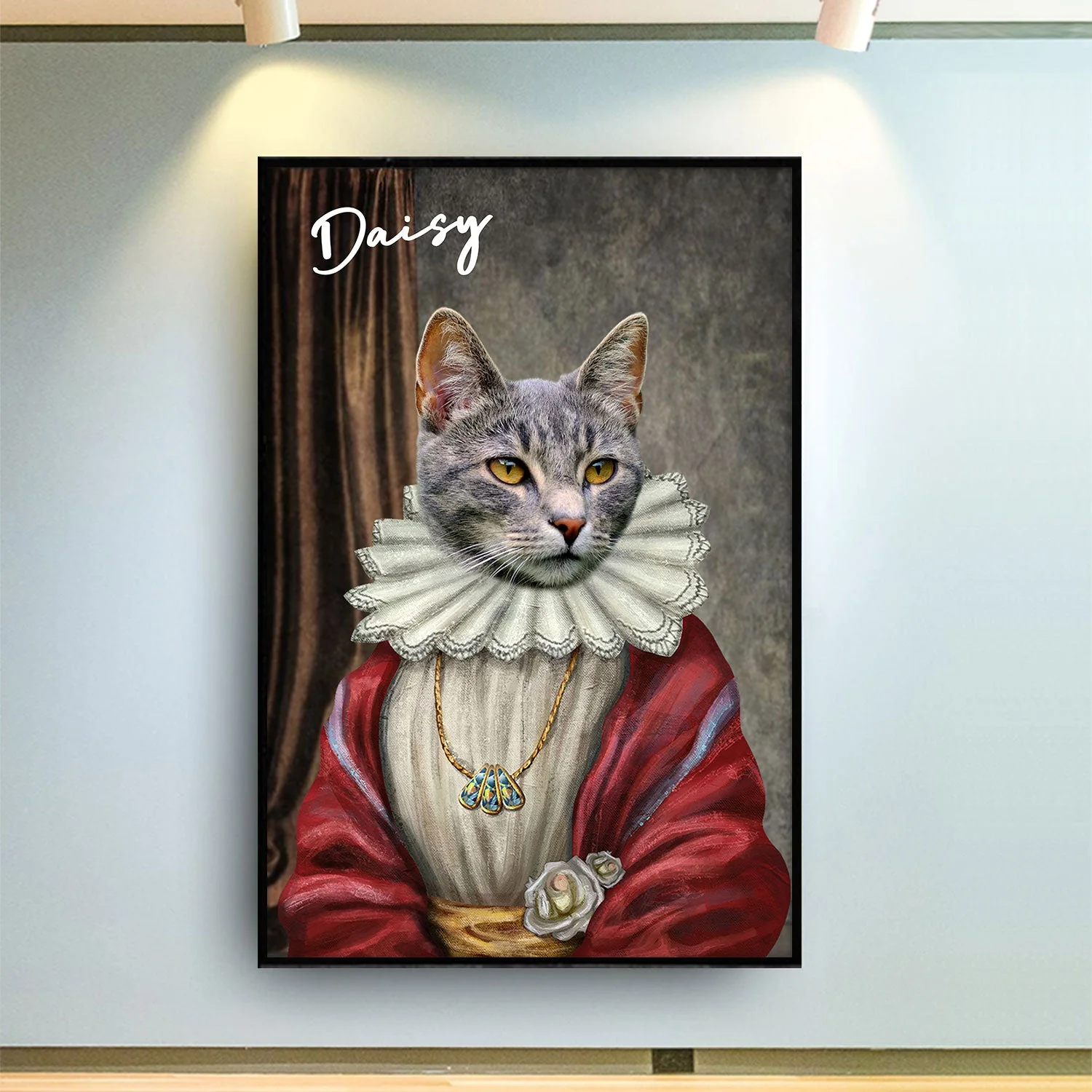 Custom Photo Funny Pet Portrait - Gift For Pet Lovers - Personalized Poster - Image 3