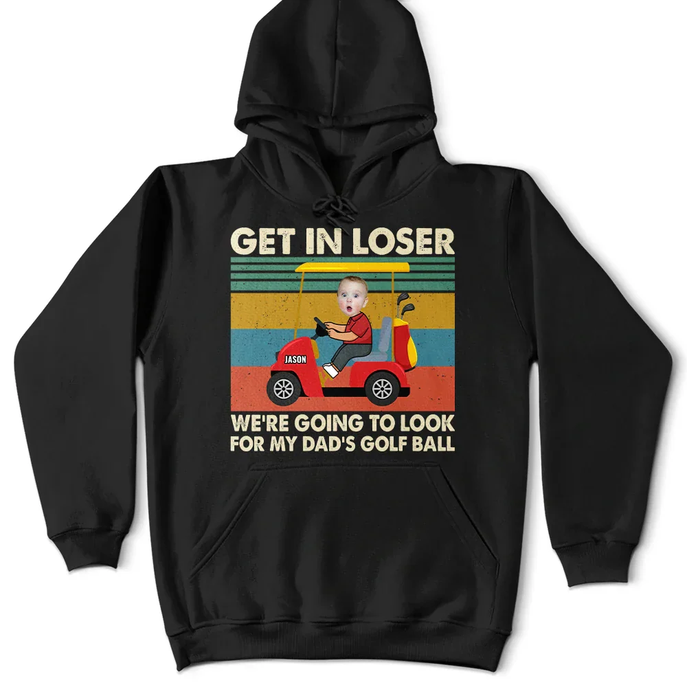 Custom Photo Get In Loser - Personalized T Shirt - Image 4