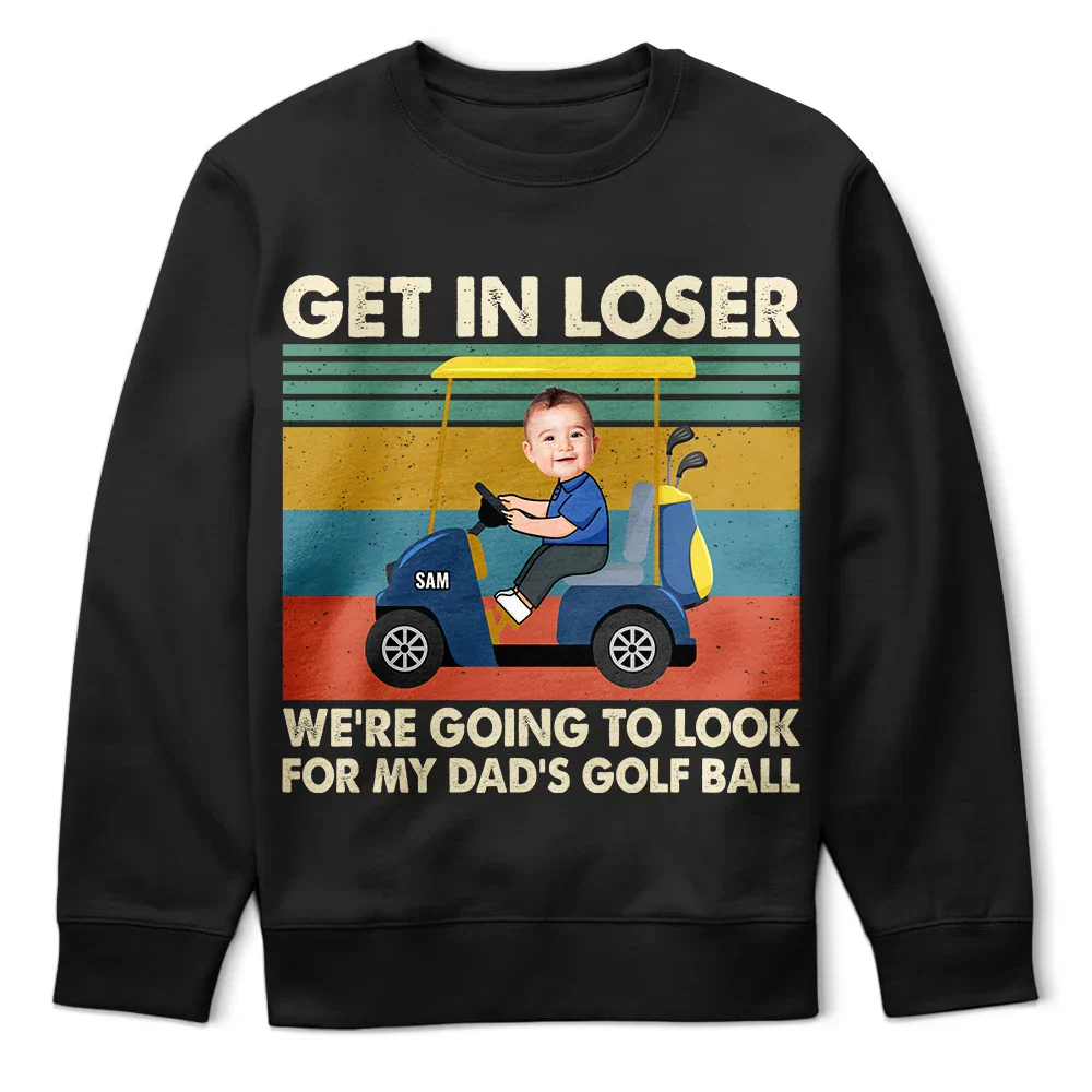 Custom Photo Get In Loser - Personalized T Shirt - Image 5