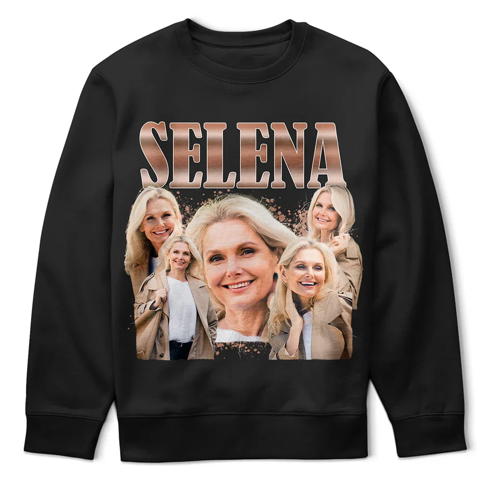 Custom Photo Girlfriend Wife Vintage Shirt - Personalized T Shirt - Image 6