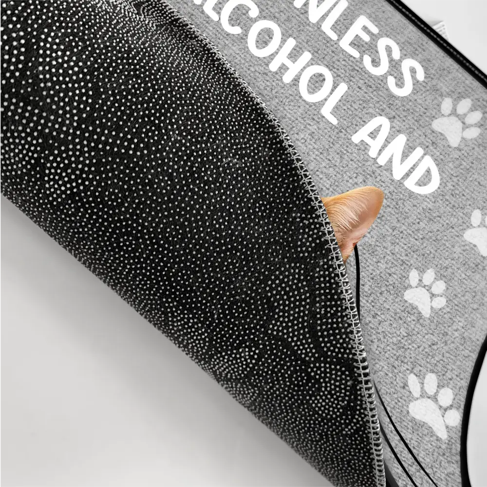 Custom Photo Go Away Unless You Have Dog Lovers - Personalized Doormat - Image 4