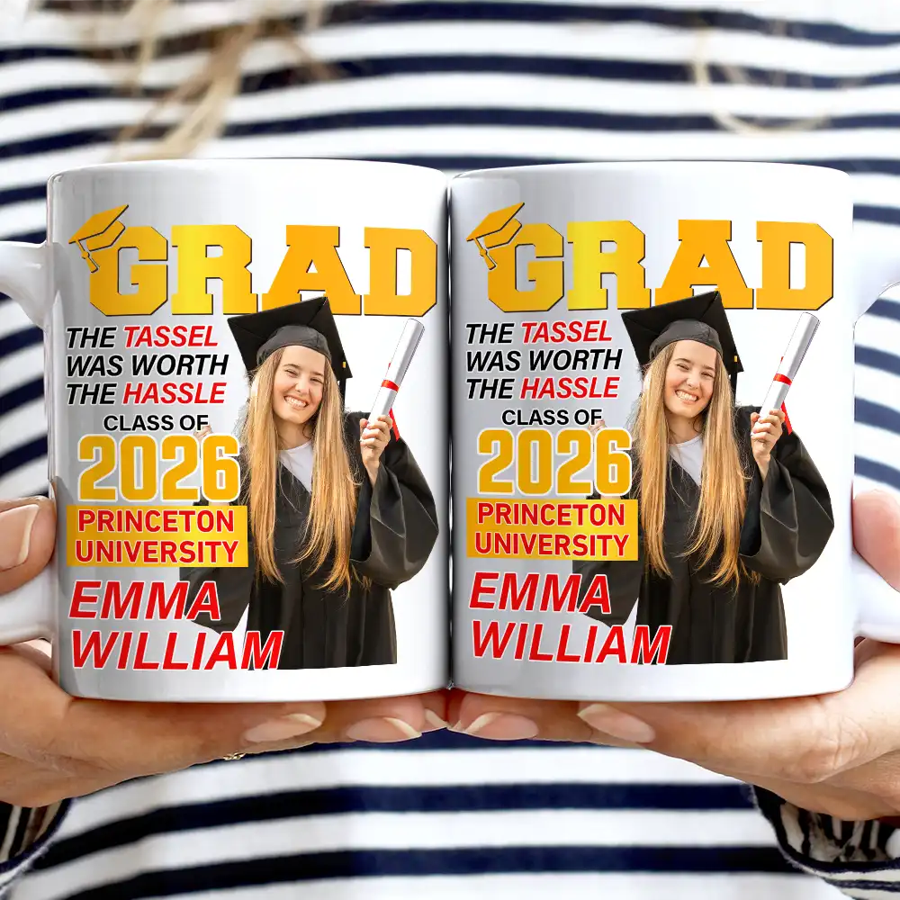 Custom Photo Graduation Magazine - Personalized Mug - Image 3