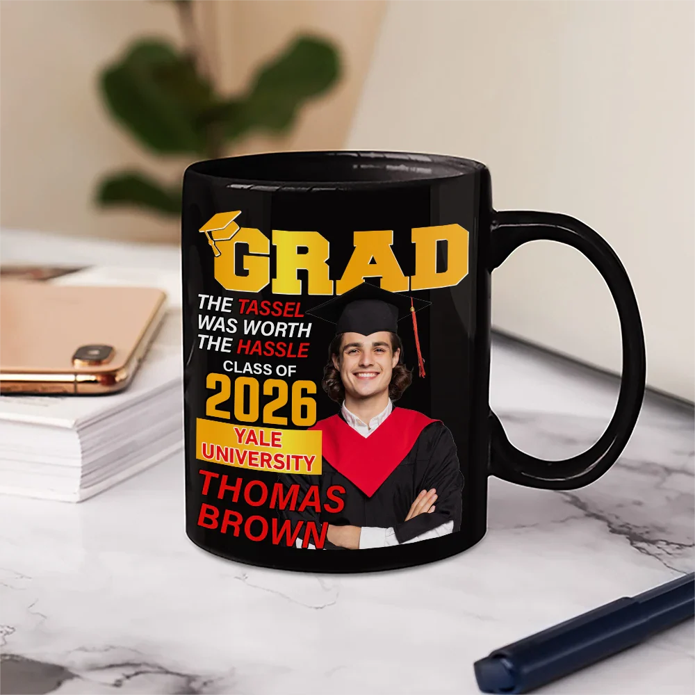 Custom Photo Graduation Magazine - Personalized Mug - Image 6