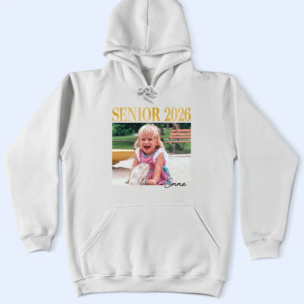 Custom Photo Graduation Senior - Personalized T Shirt - Image 4