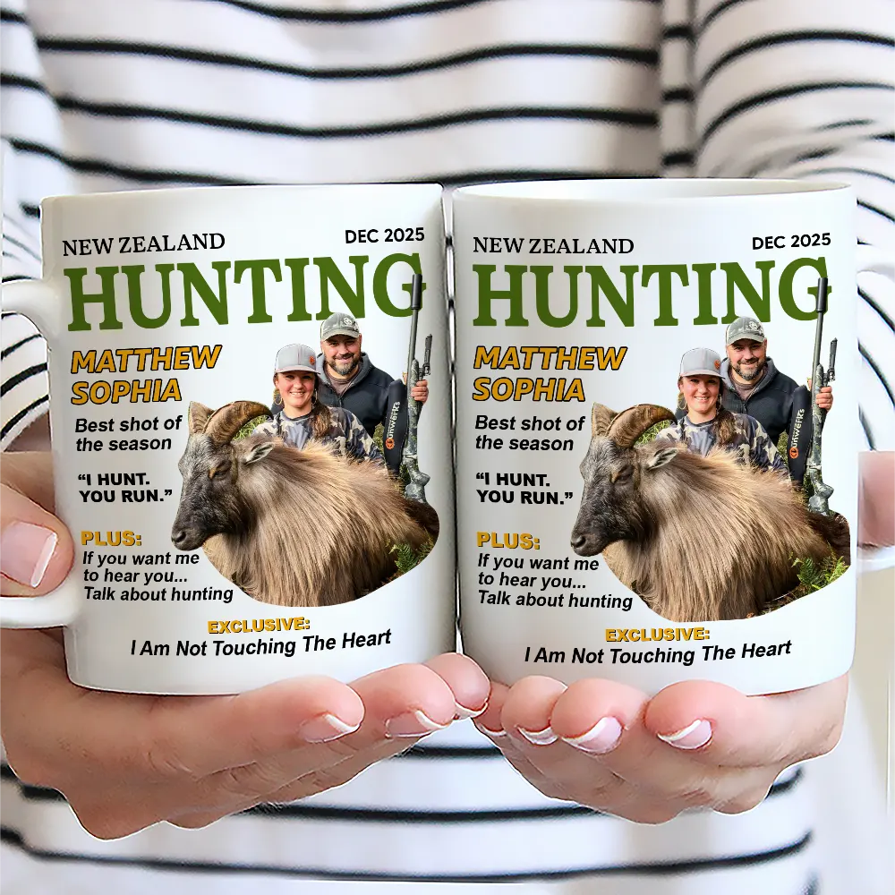 Custom Photo Hunter Of The Year - Personalized Mug - Image 3