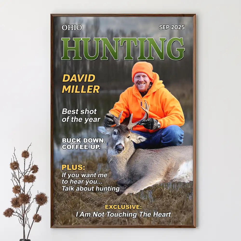 Custom Photo Hunter Of The Year - Personalized Poster - Image 4