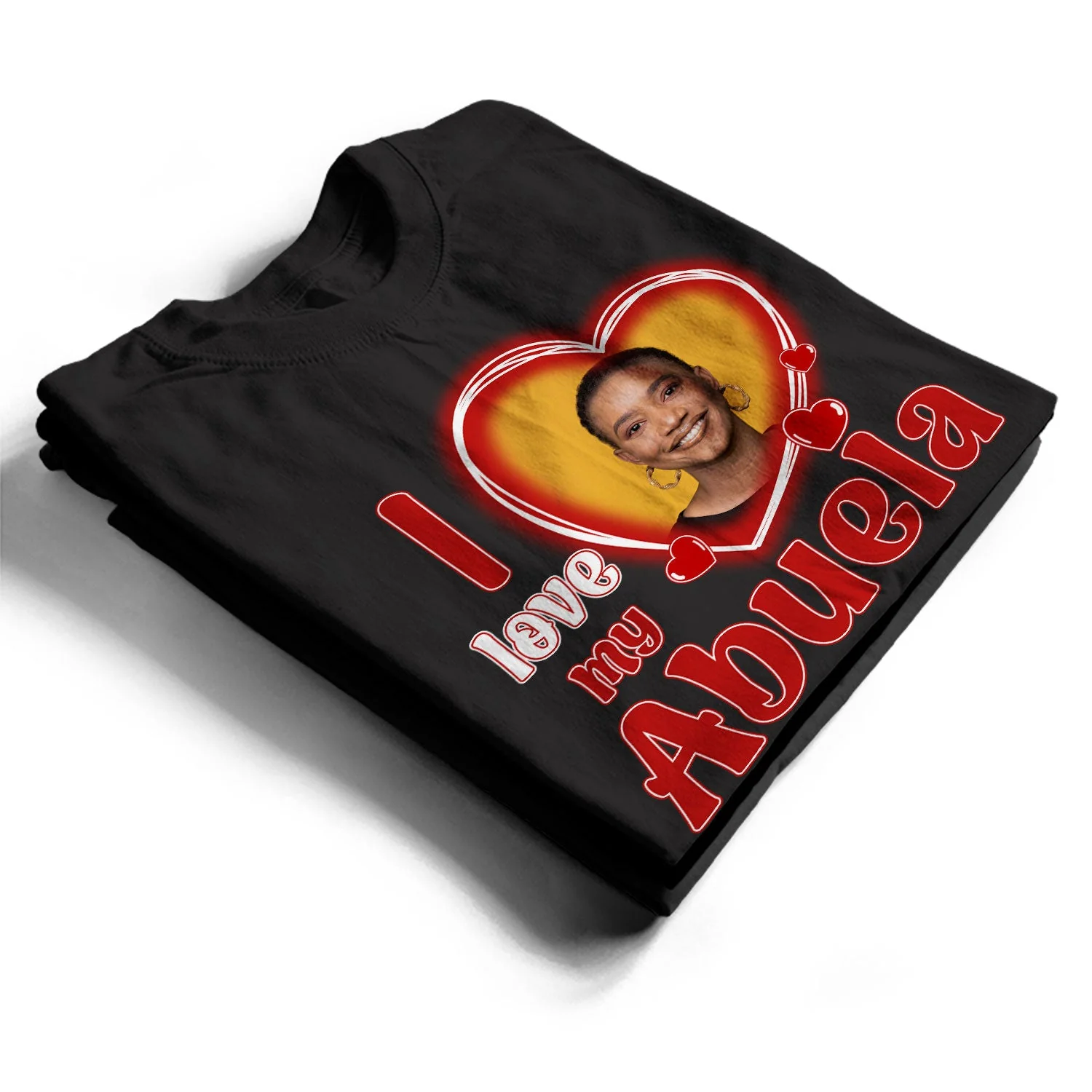 Custom Photo I Love My Mom - Gift For Mother - Personalized T Shirt - Image 2