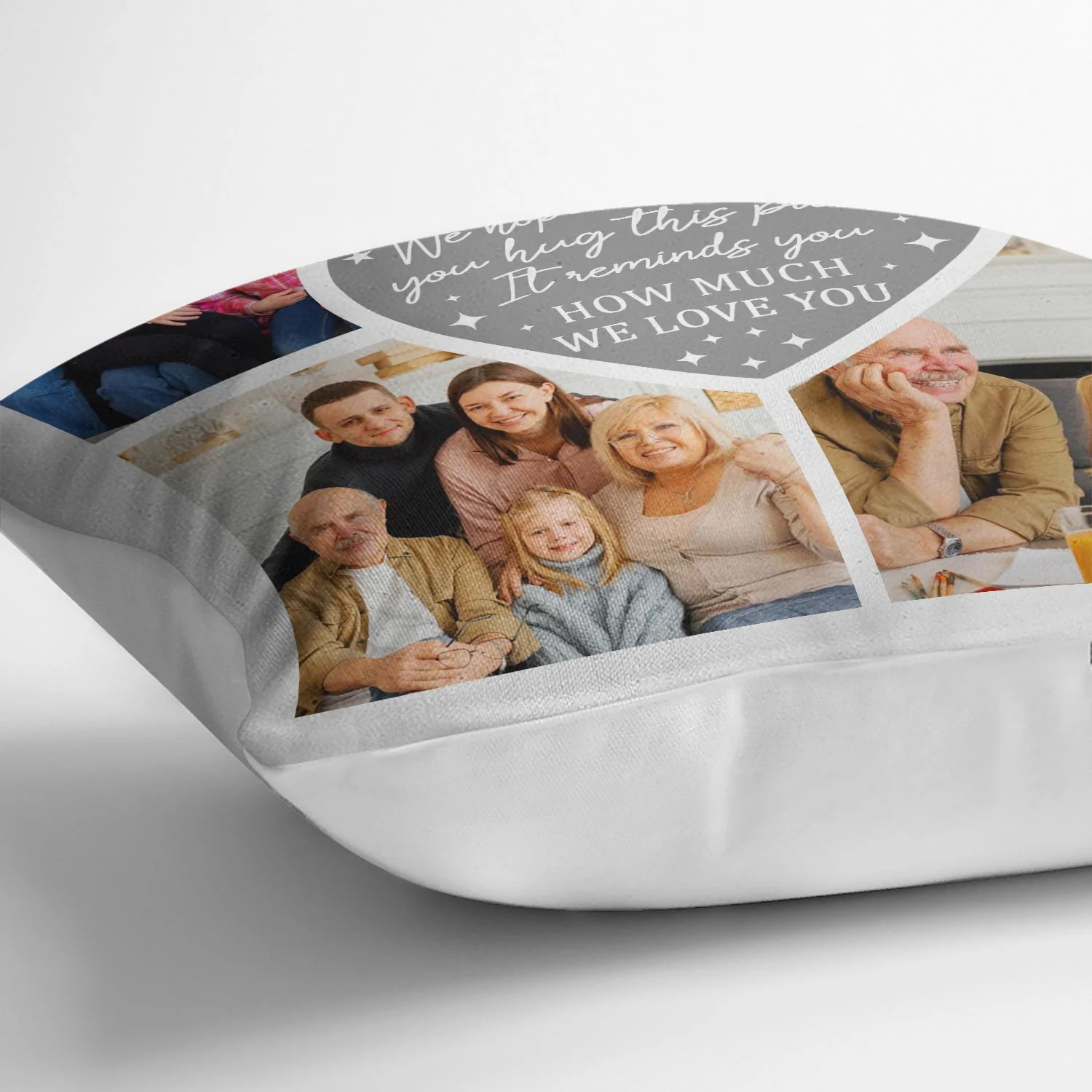 Custom Photo I Love You All The Way To The Moon - Birthday, Loving Gift For Family, Friend, Pet Lover - Personalized Pillow - Image 3