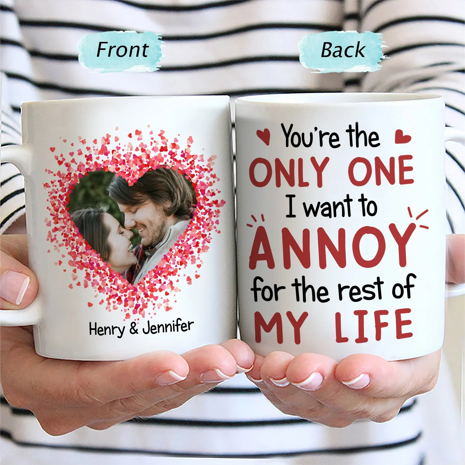 Custom Photo I Met You I Liked You I Love You Keeping You - Birthday, Loving, Anniversary Gift For Spouse, Hubby, Wifey, Boyfriend, Girlfriend, Couple - Personalized Mug - Image 2
