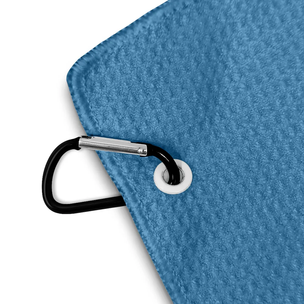 Custom Photo I Use This Towel To Clean My Balls - Personalized Golf Towel - Image 4