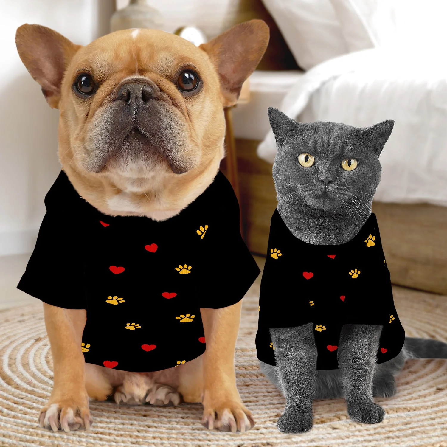 Custom Photo I Woof You - Gift For Dog Lovers - Personalized Pet Shirt - Image 6