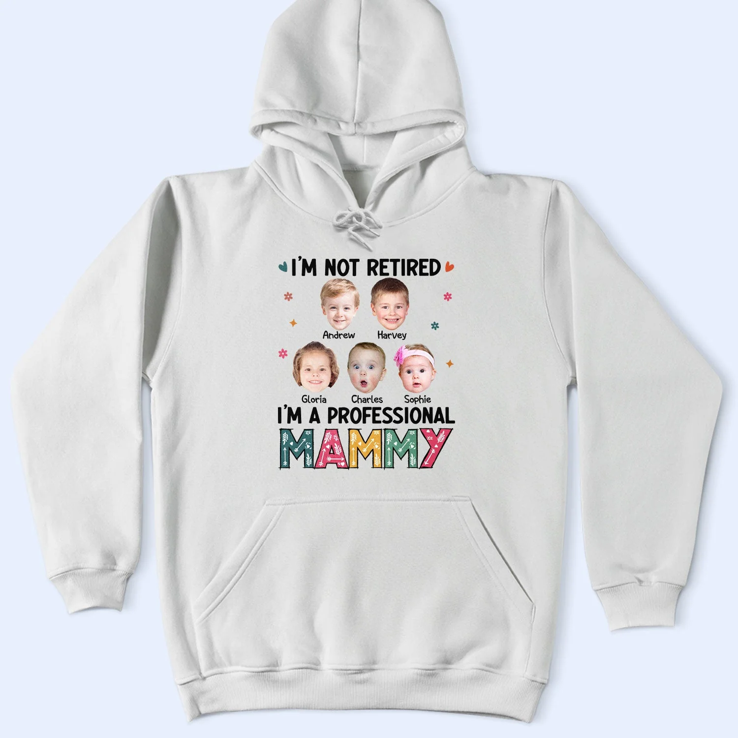 Custom Photo I'm A Professional Grandma - Funny, Retirement Gift For Grandma, Mom, Nana, Gigi - Personalized T Shirt - Image 5