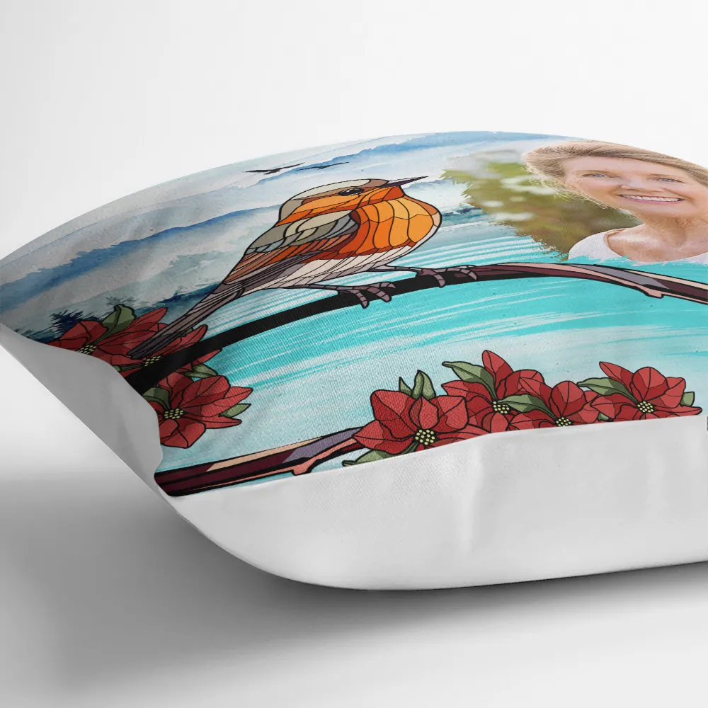 Custom Photo I'm Always With You Memorial - Personalized Pillow - Image 3
