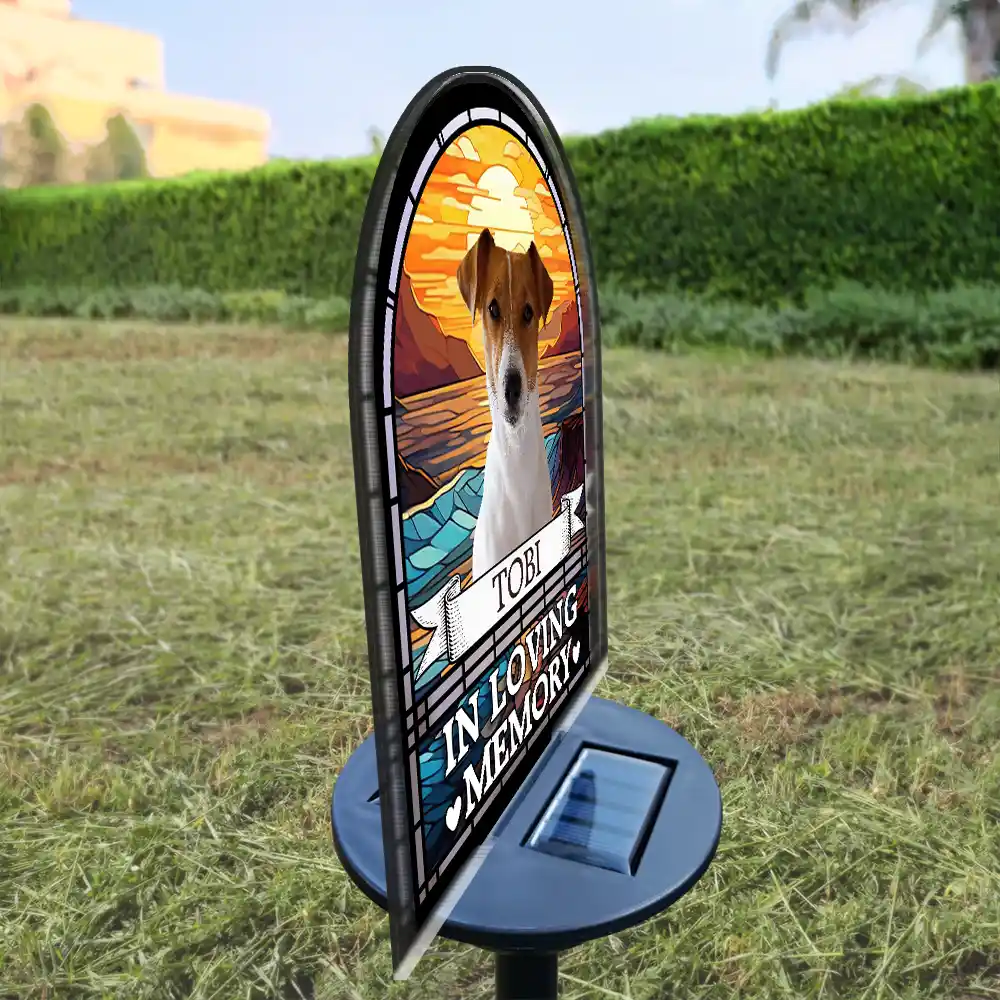 Custom Photo I'm Always With You - Personalized Solar Light - Image 3