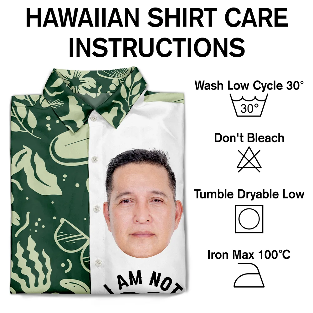 Custom Photo I'm Not Retired - Personalized Hawaiian Shirt - Image 7