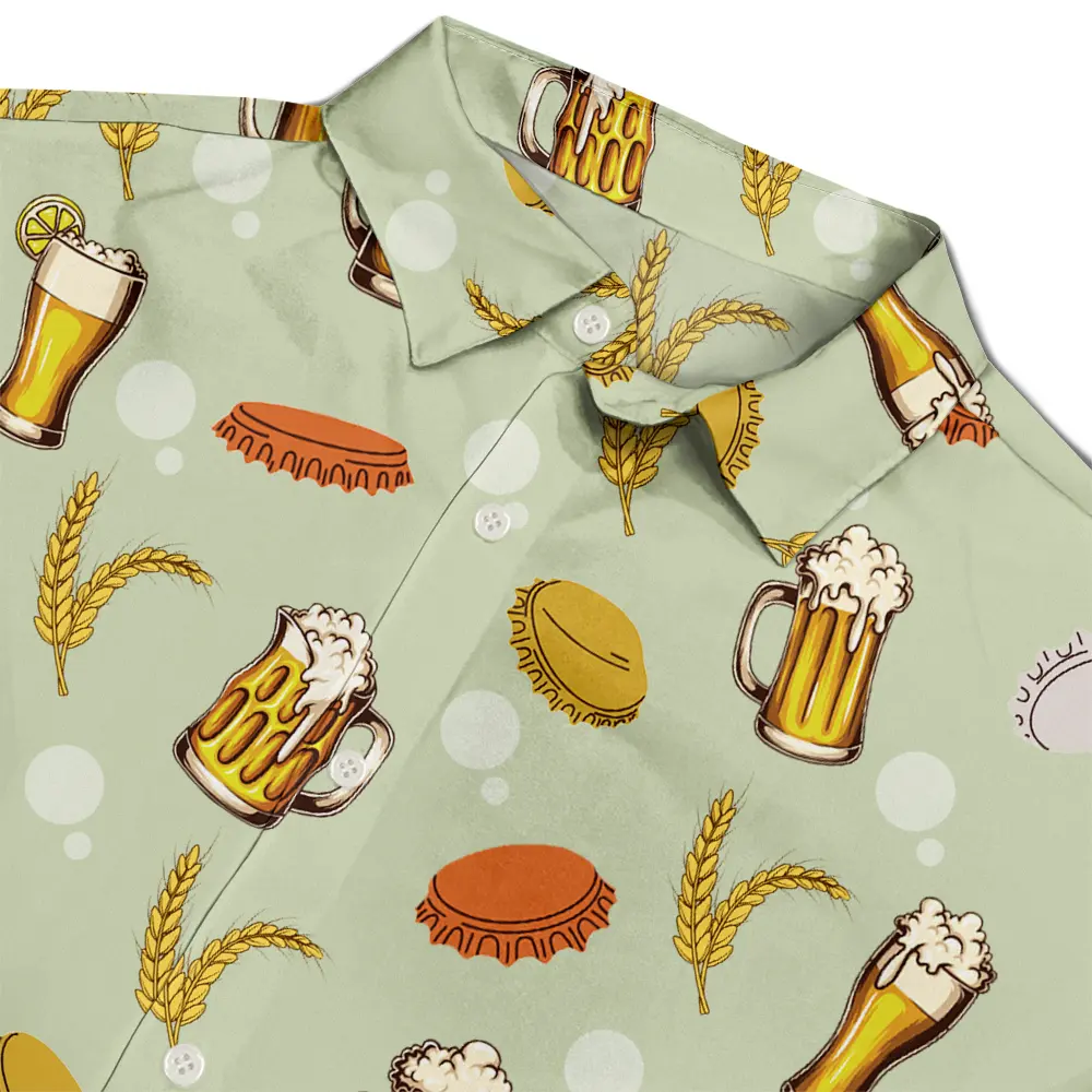 Custom Photo It's Not A Dad Bod, It's A Father's Figure - Personalized Hawaiian Shirt - Image 5