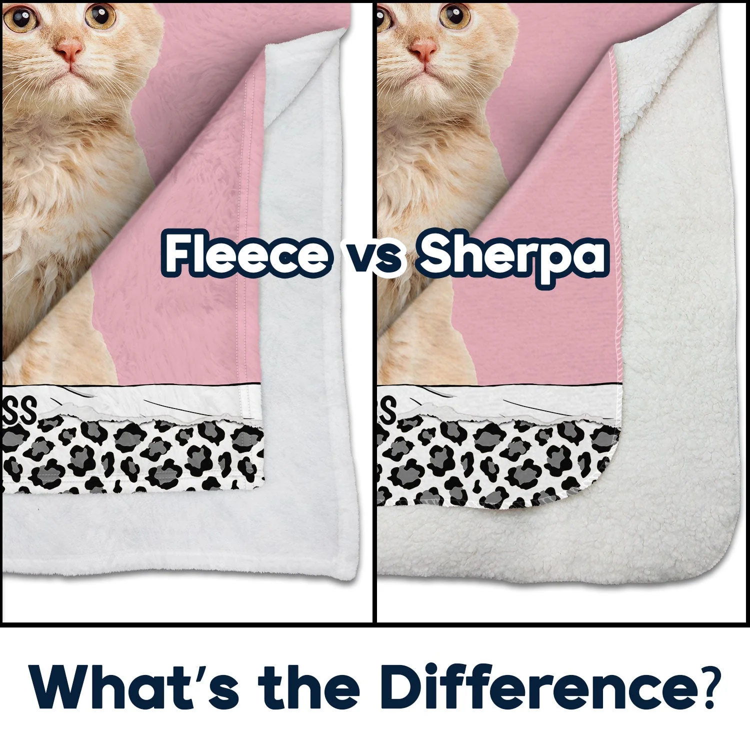 Custom Photo Life Is Better With Dog Cat - Gift For Pet Lovers - Personalized Fleece Blanket - Image 5