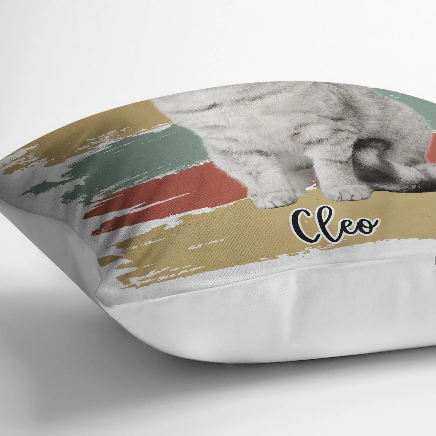 Custom Photo Life Is Better With Dog Cat - Gift For Pet Lovers - Personalized Pillow - Image 4