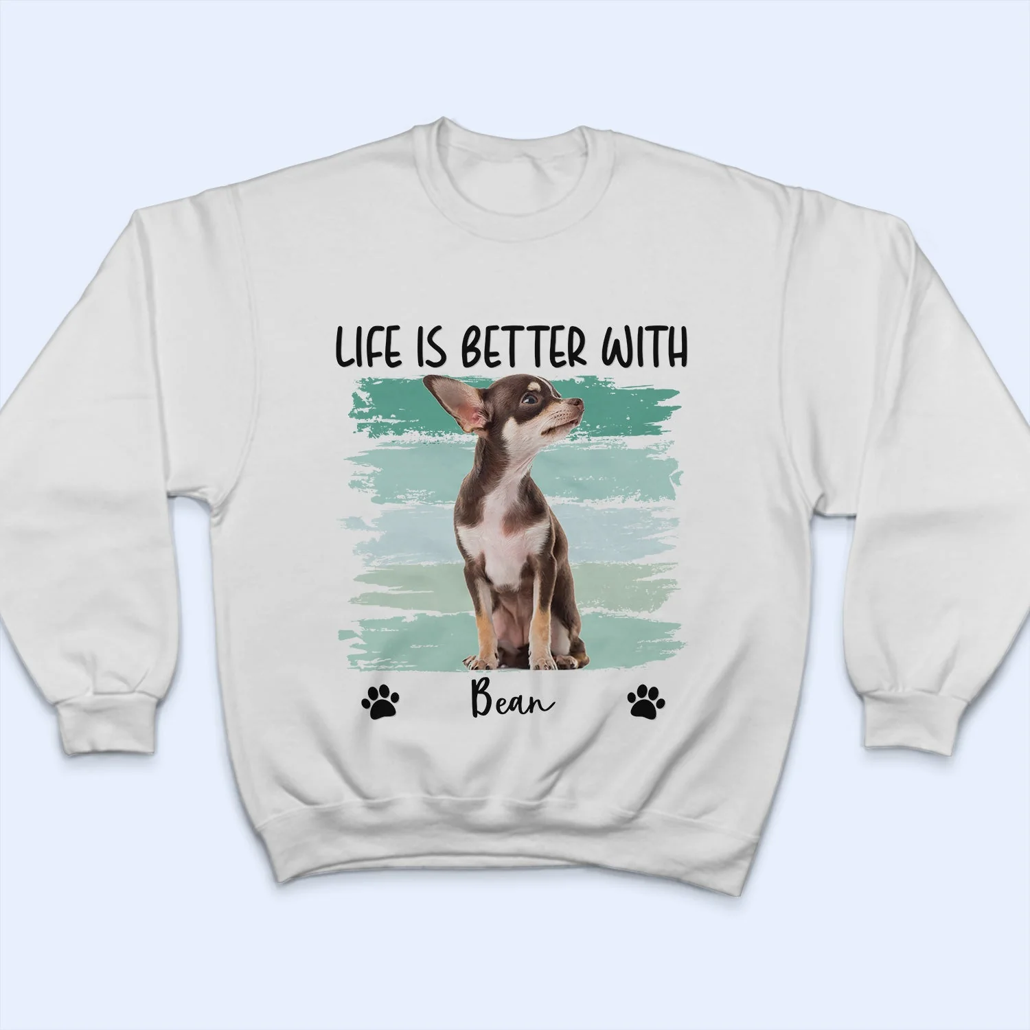 Custom Photo Life Is Better With Dog Cat - Gift For Pet Lovers - Personalized T Shirt - Image 6