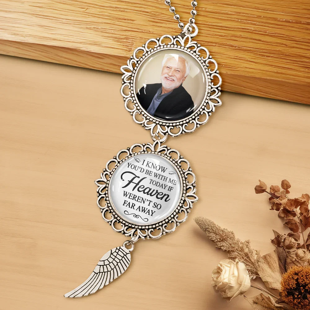Custom Photo Memorial Graduation Follow Your Dreams - Personalized Photo Pendant Charm - Image 4