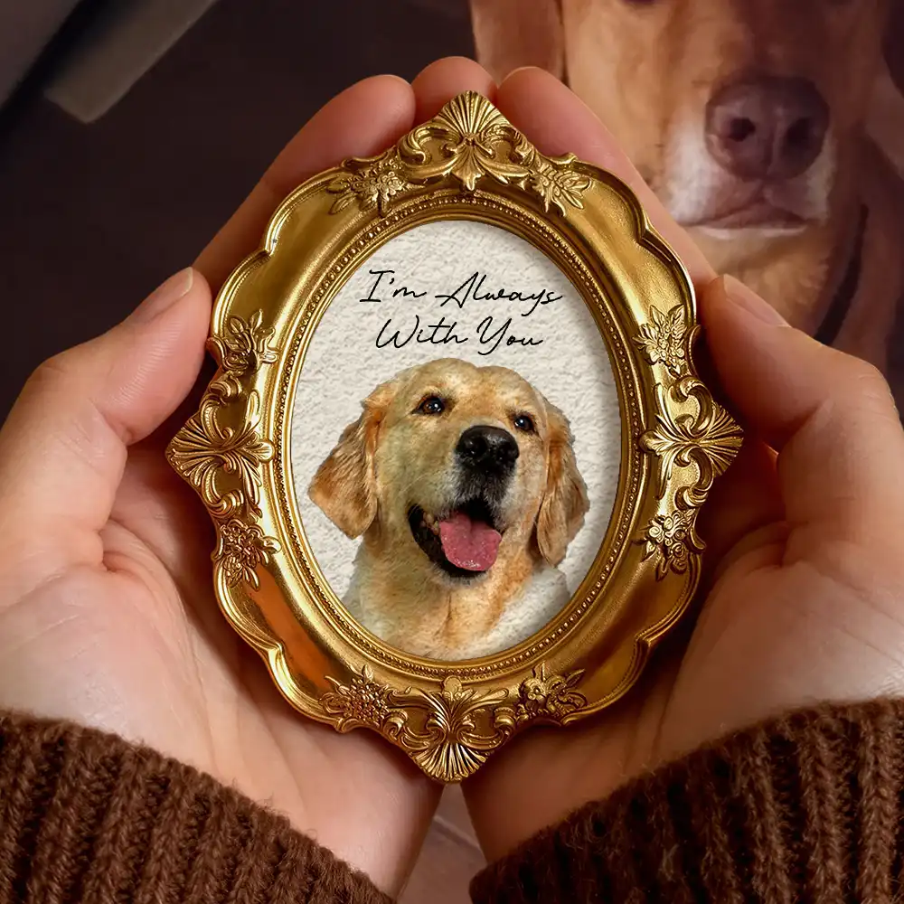 Custom Photo Memorial I'm Always With You - Personalized Ornate Frame - Image 6