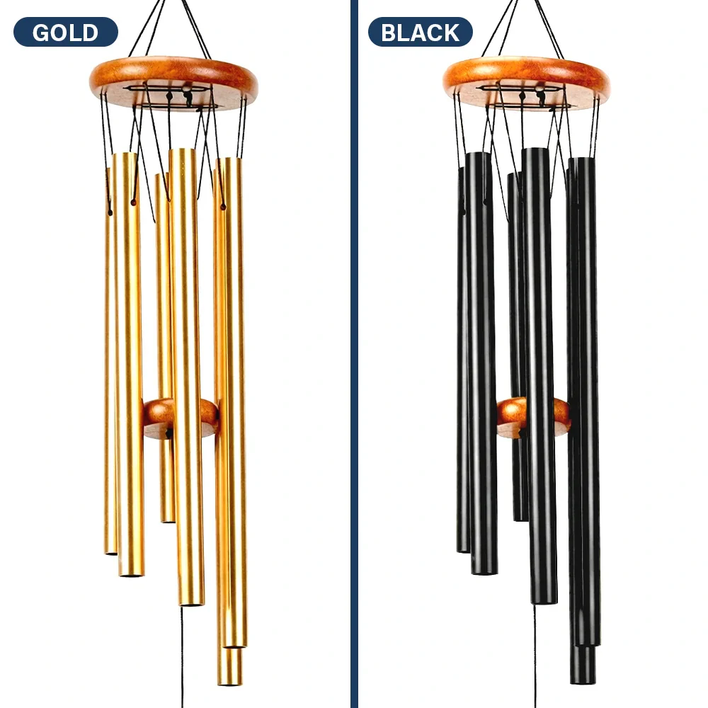 Custom Photo Memorial Your Wings Were Ready - Personalized Wind Chime - Image 3