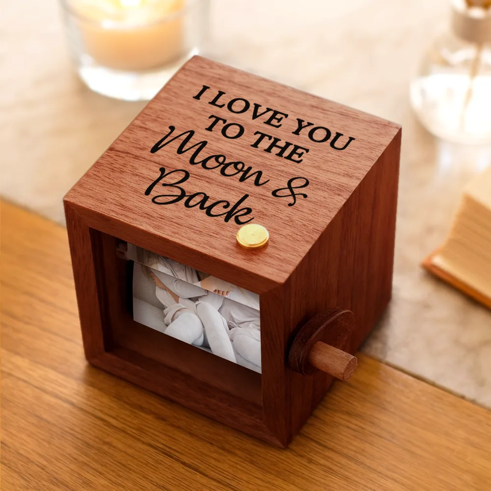 Custom Photo Mother & Daughter Forever Linked Together - Personalized Flipbook Frame Animation Machine - Image 5
