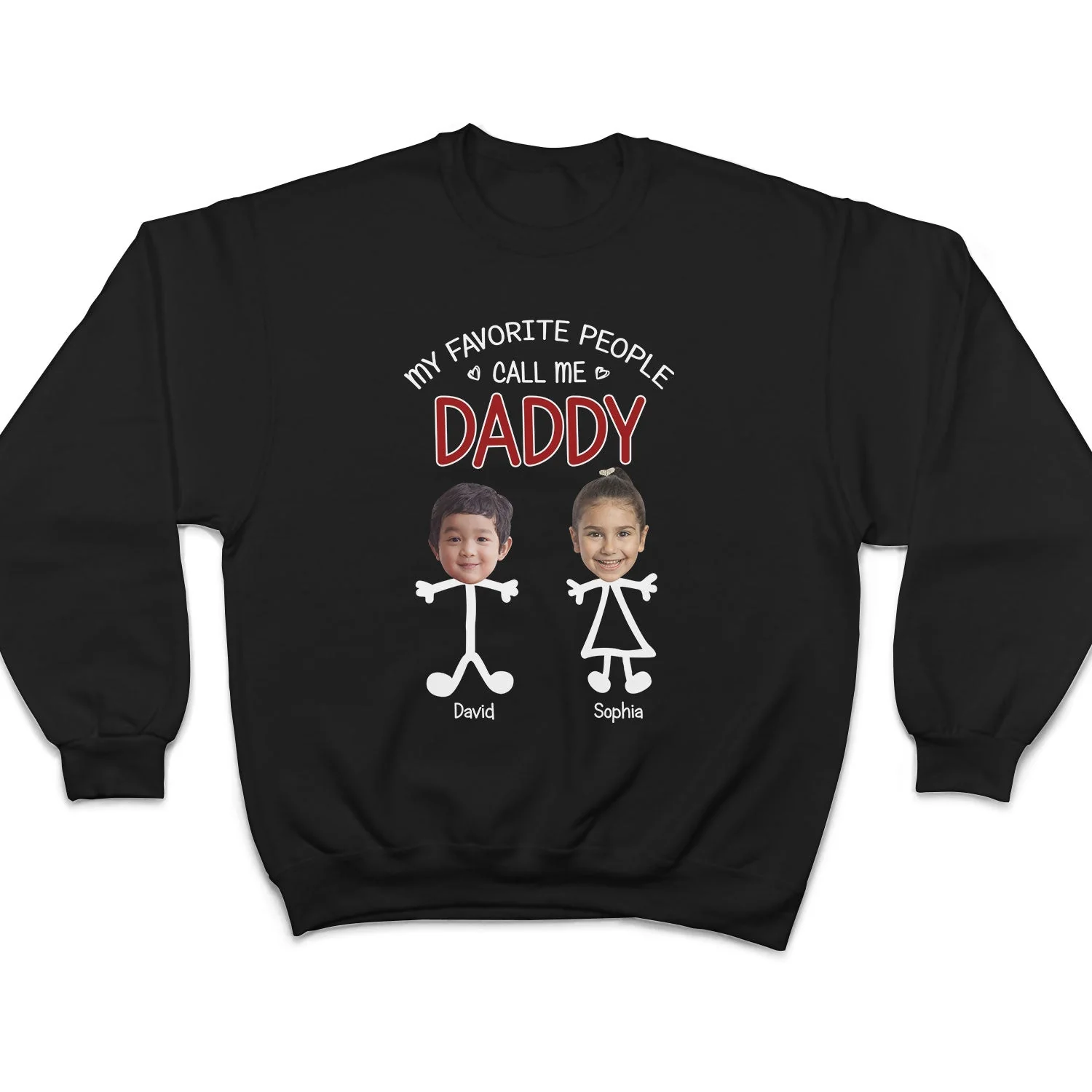 Custom Photo My Favorite People Call Me Grandpa - Birthday, Loving Gift For Dad, Daddy, Father, Grandfather - Personalized Custom T Shirt - Image 5