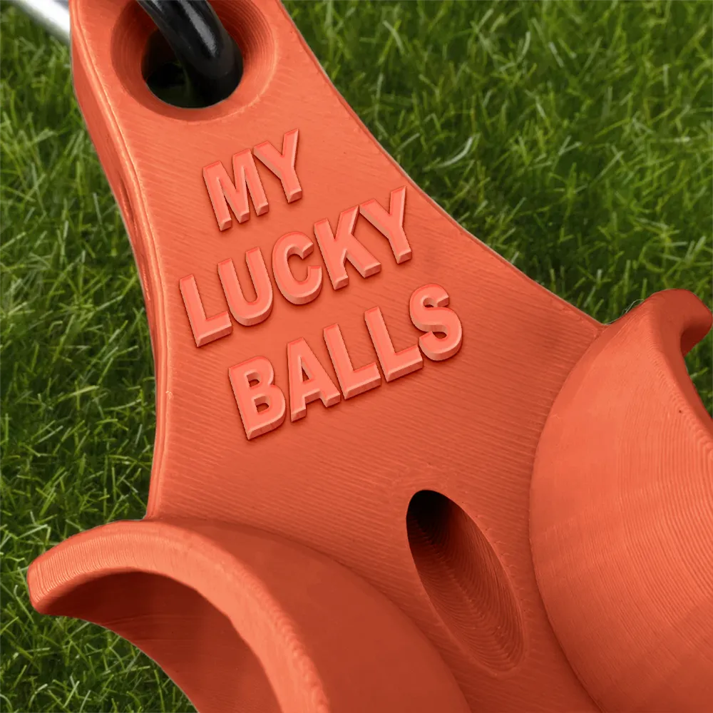 Custom Photo My Lucky Balls - Personalized 3D Printed Golf Ball Tee Holder - Image 4
