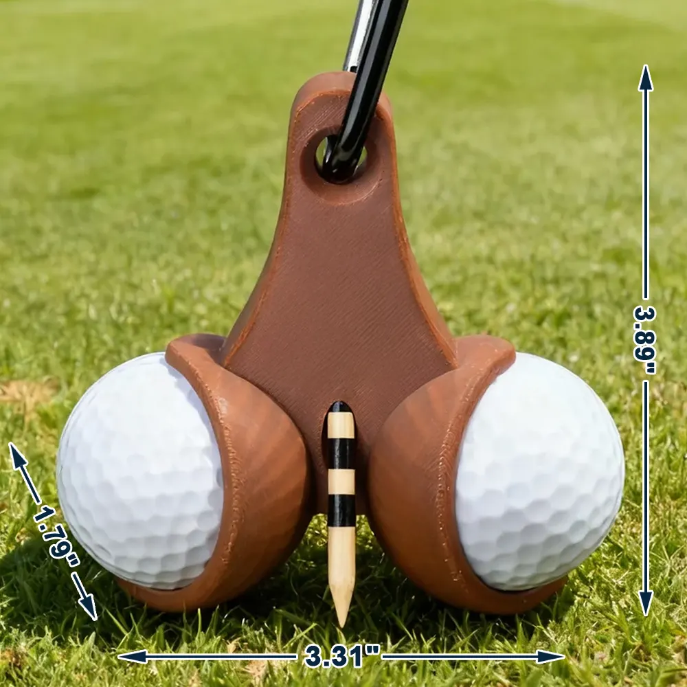 Custom Photo My Lucky Balls - Personalized 3D Printed Golf Ball Tee Holder - Image 5