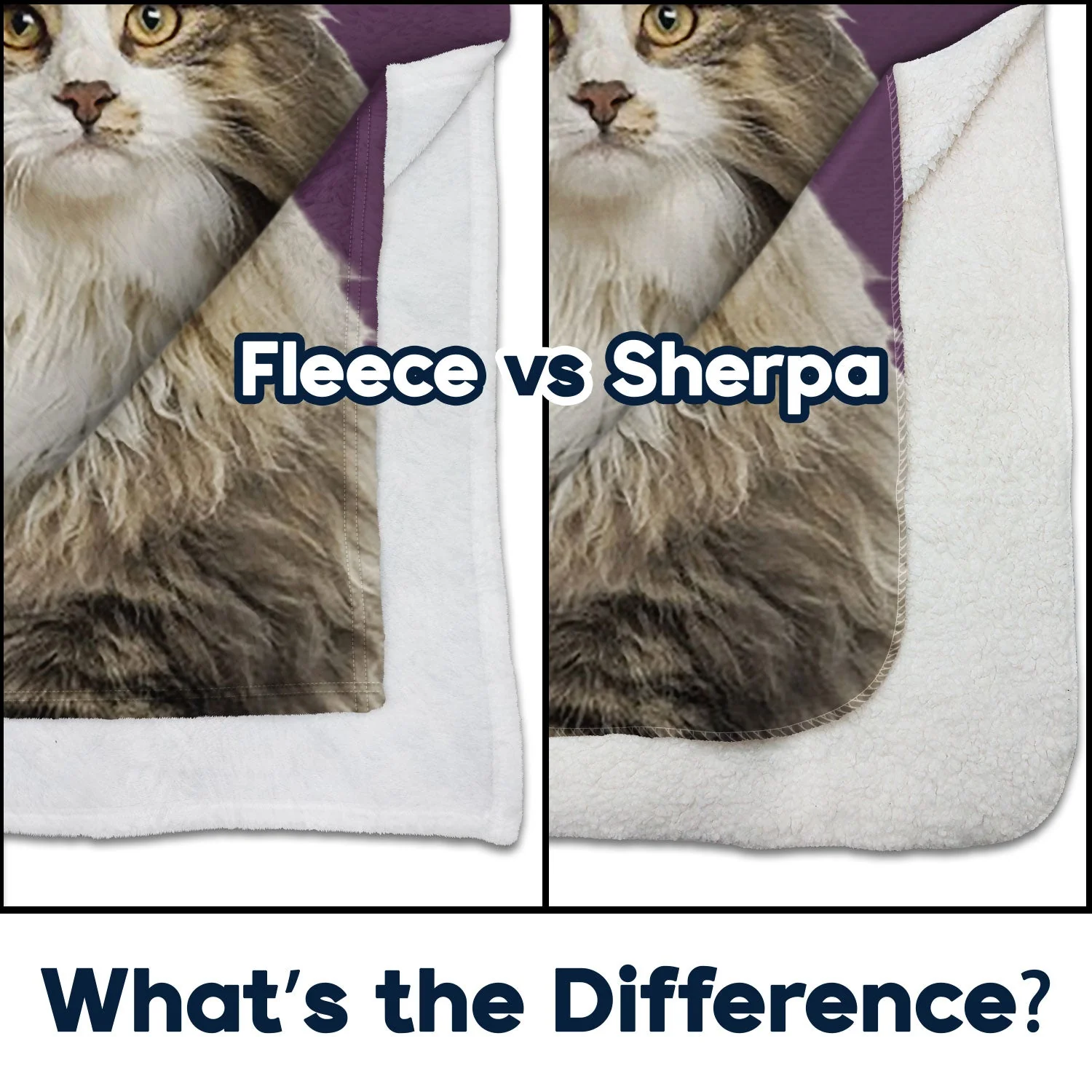 Custom Photo & Name Pet Blanket - Gift For Pet Lovers - Personalized Fleece Blanket - Image 5