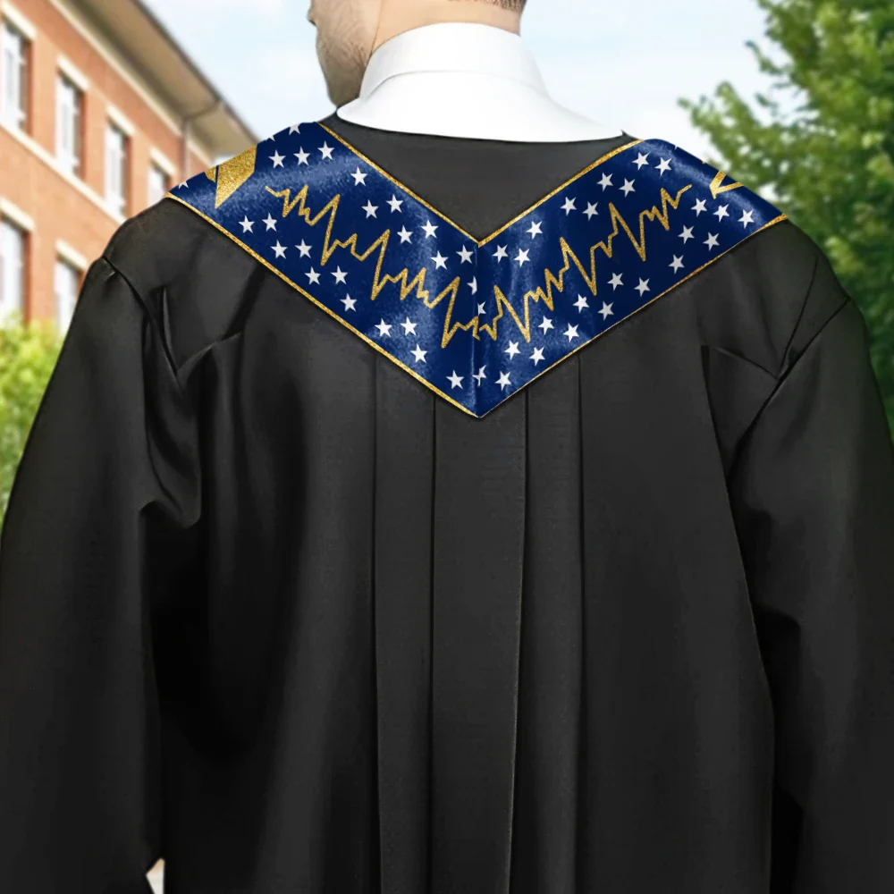 Custom Photo Nursing Graduation - Personalized Stoles - Image 4