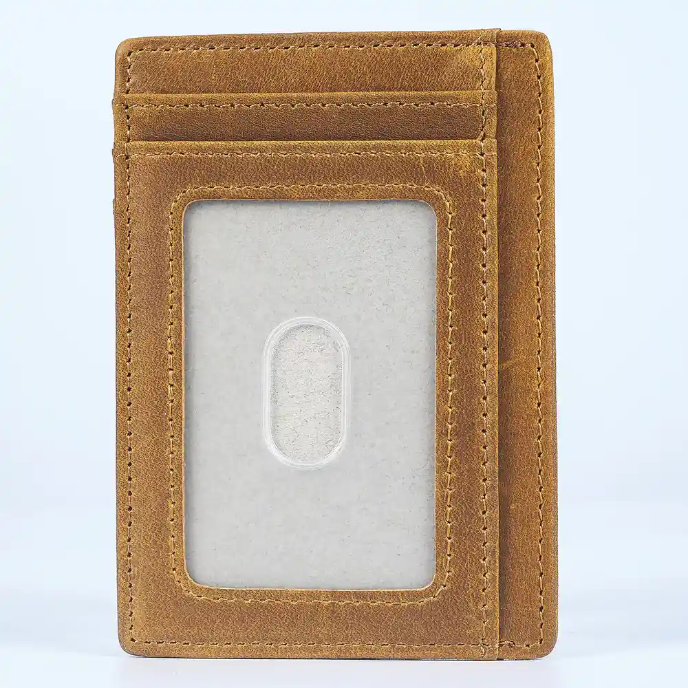 Custom Photo Outline Sketch Dad Grandpa And Kids Custom Message - Personalized Card Wallet - Image 3